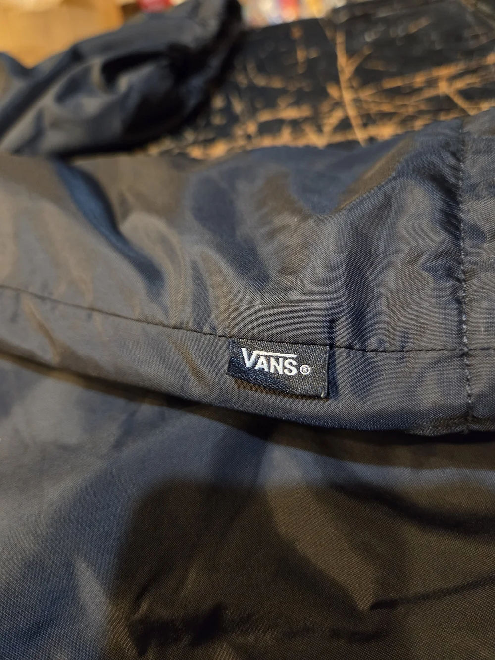 Vans Disney Black Windbreaker Nylon Jacket Mickey Mouse The Original Medium